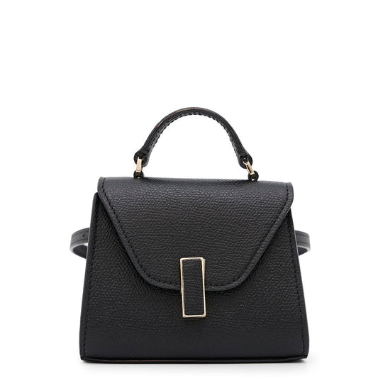 Valextra Valextra Iside Belt 3WAYBag BlackSGES0061028LOCPL99NN Soft Calf Leather Size Mini