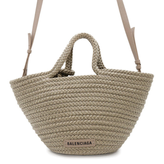 BALENCIAGA Ibiza Khaki695612 Nylon Size Small