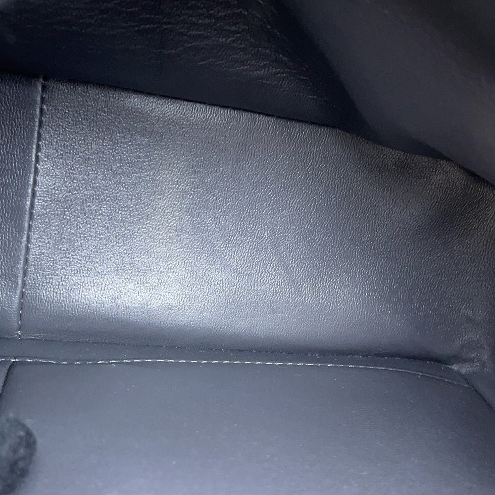 CHANEL Jumbo Matelasse W Flap ChainShoulder Bag GrayA58600 Caviar Leather Size 30