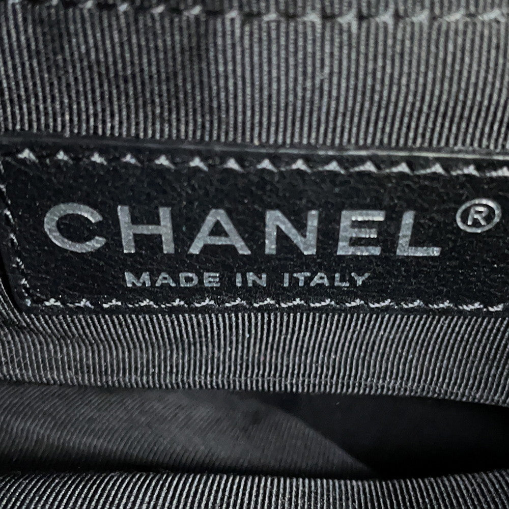 CHANEL Matelasse ChainShoulder Bag Red/Black Lambskin