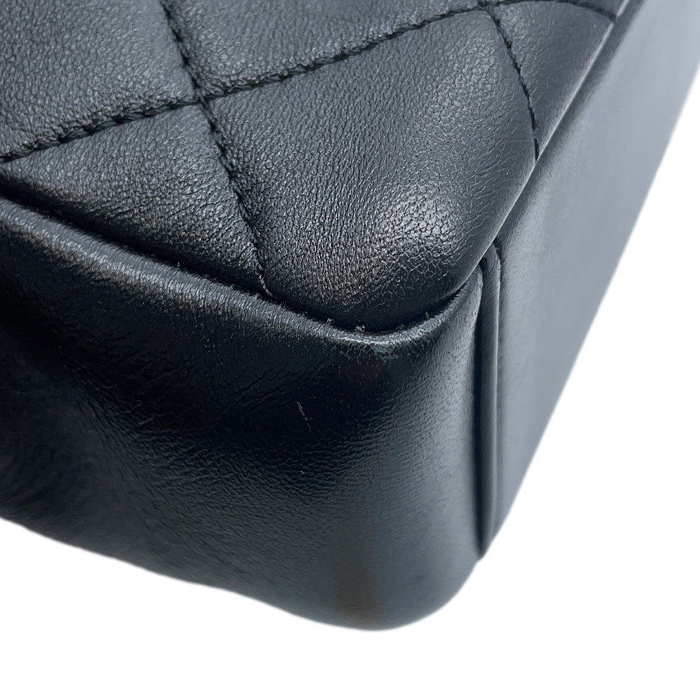 CHANEL Matelasse ChainShoulder Bag BlackAS3731 Lambskin