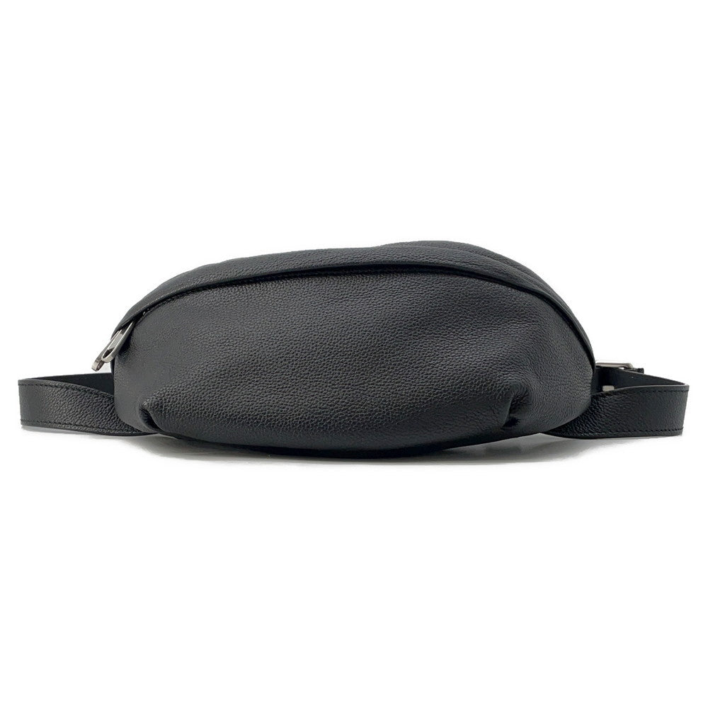 GUCCI Inlay Logo Belt Bag Black768111 Leather