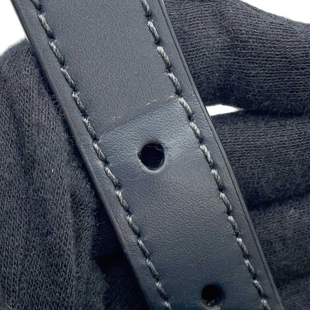 Dior Oblique Dior Groove 20 NavyM1364UTZQ Jacquard Calf Leather Size Small