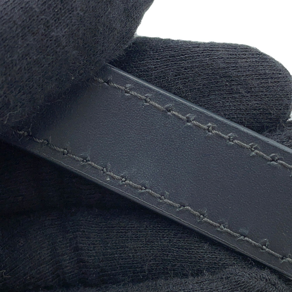 Dior Oblique Dior Groove 20 NavyM1364UTZQ Jacquard Calf Leather Size Small