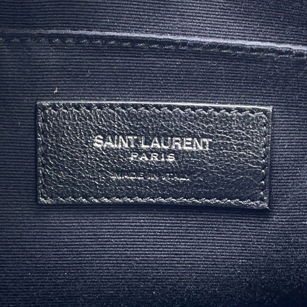 SAINT LAURENT PARIS Roux camera bag Blue520533 Leather