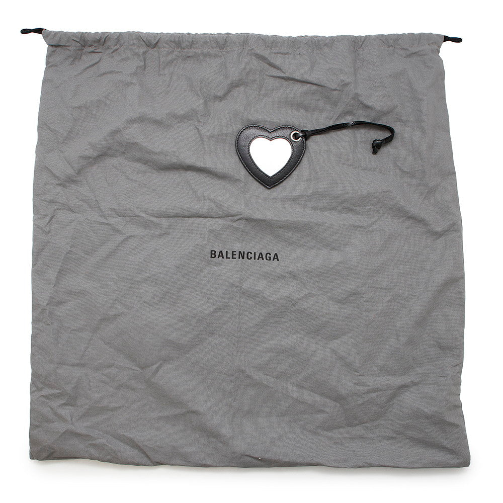 BALENCIAGA Le Cagole Small Bucket Bag Black702432 Leather