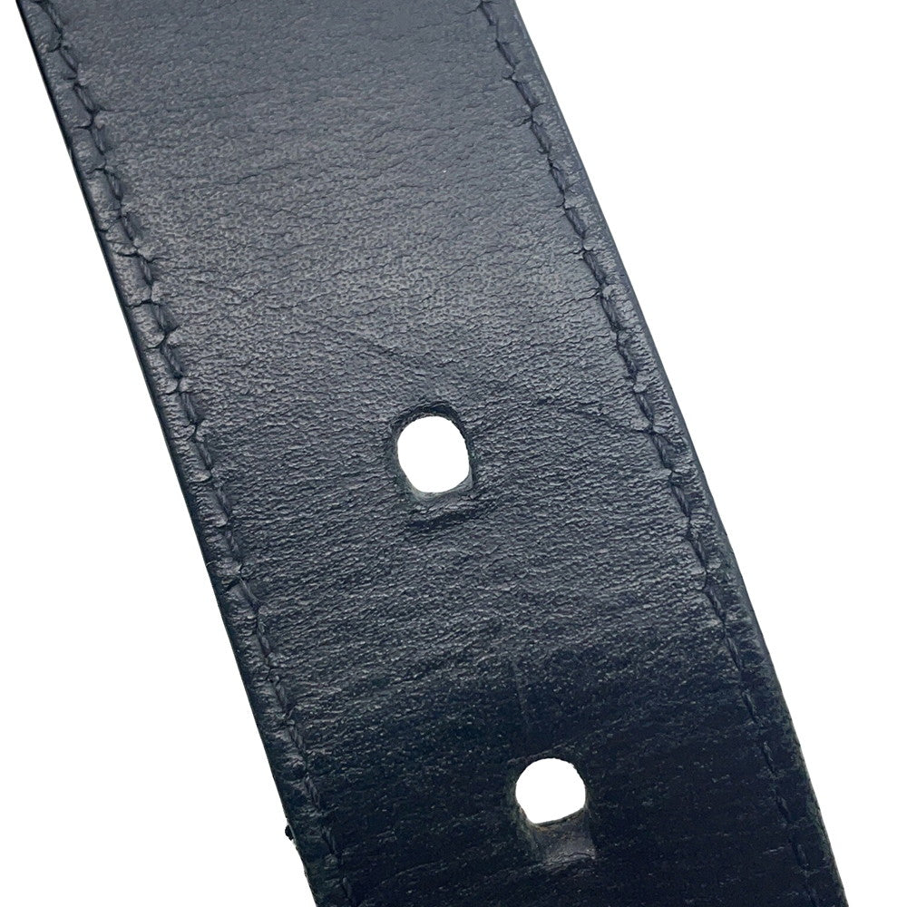 LOUIS VUITTON Belt・Boston Size 90 NoirM9674 Damier Infini Leather