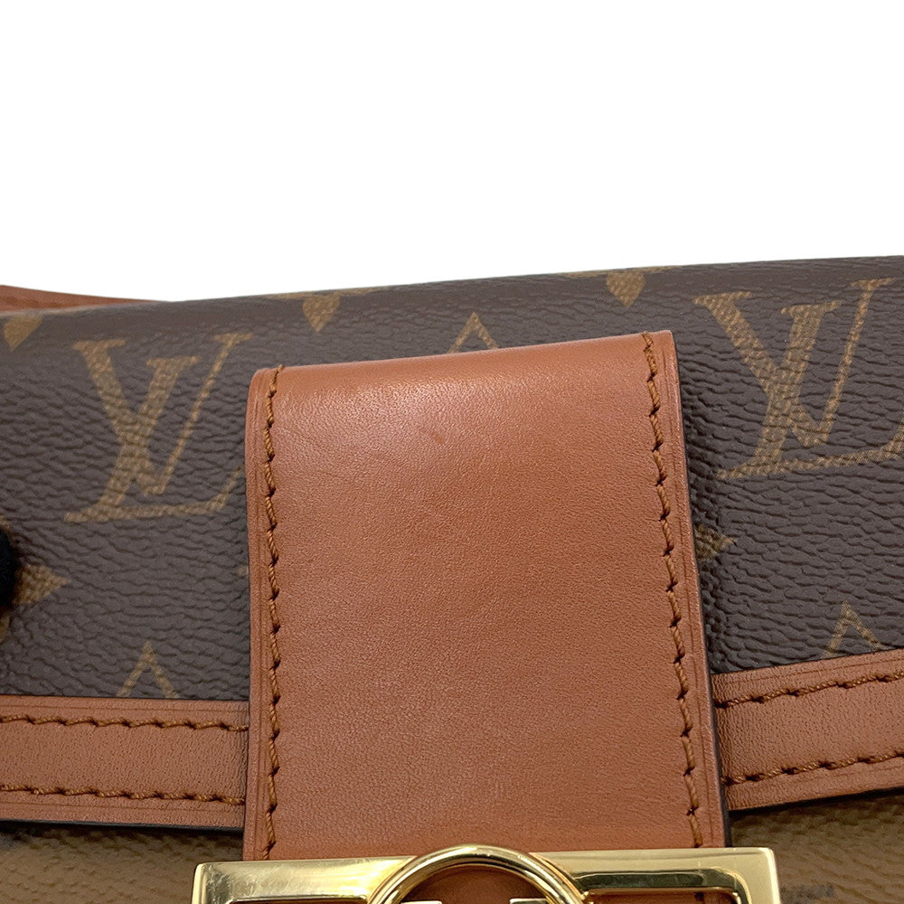 LOUIS VUITTON Bumbag・Dauphine NoirM44586 Monogram Monogram Reverse Canvas