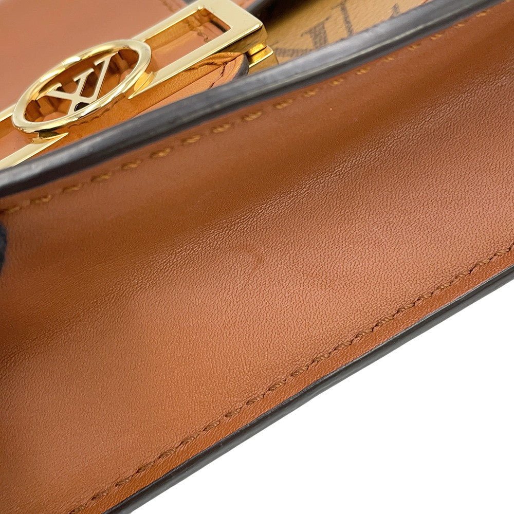 LOUIS VUITTON Bumbag・Dauphine NoirM44586 Monogram Monogram Reverse Canvas