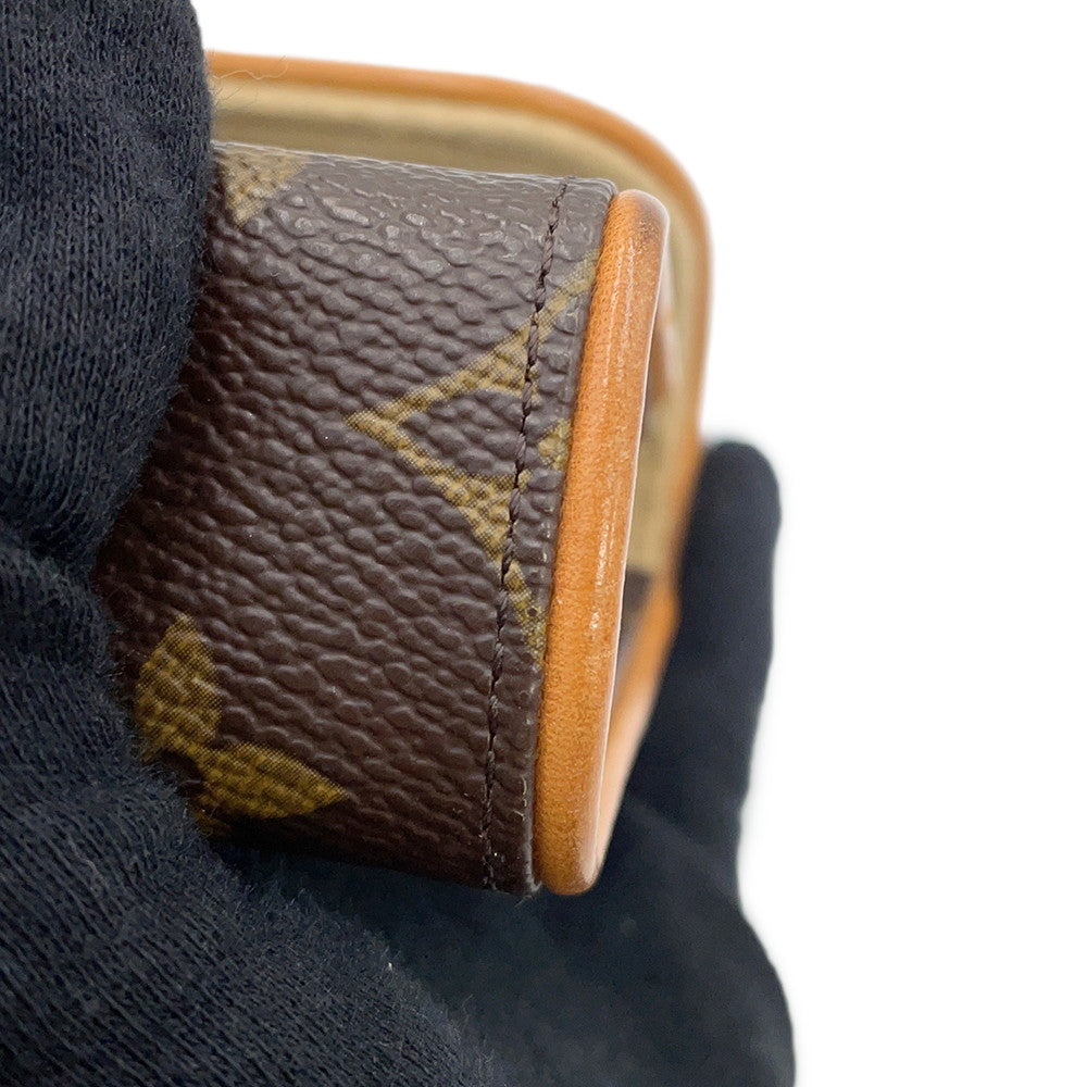 LOUIS VUITTON Pochette Florentine BrownM51855 Monogram Size XS