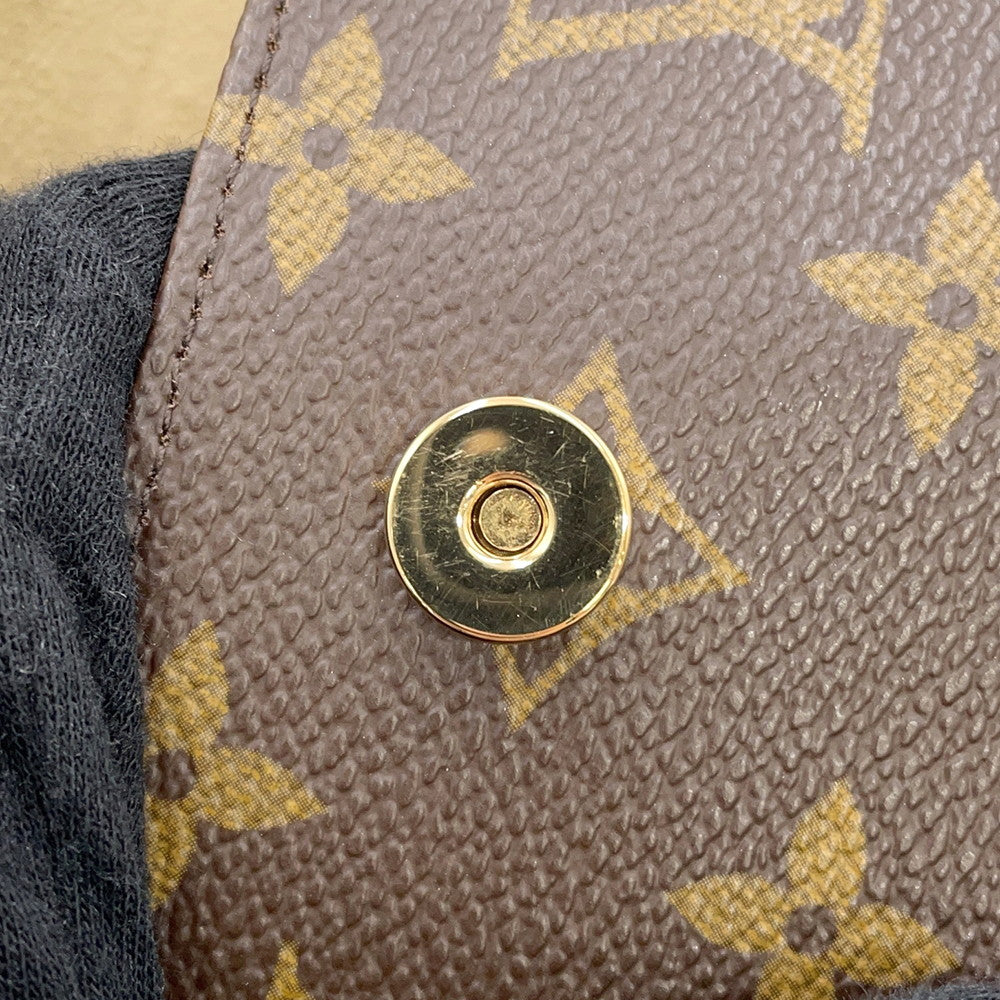 LOUIS VUITTON Pochette Florentine BrownM51855 Monogram Size XS