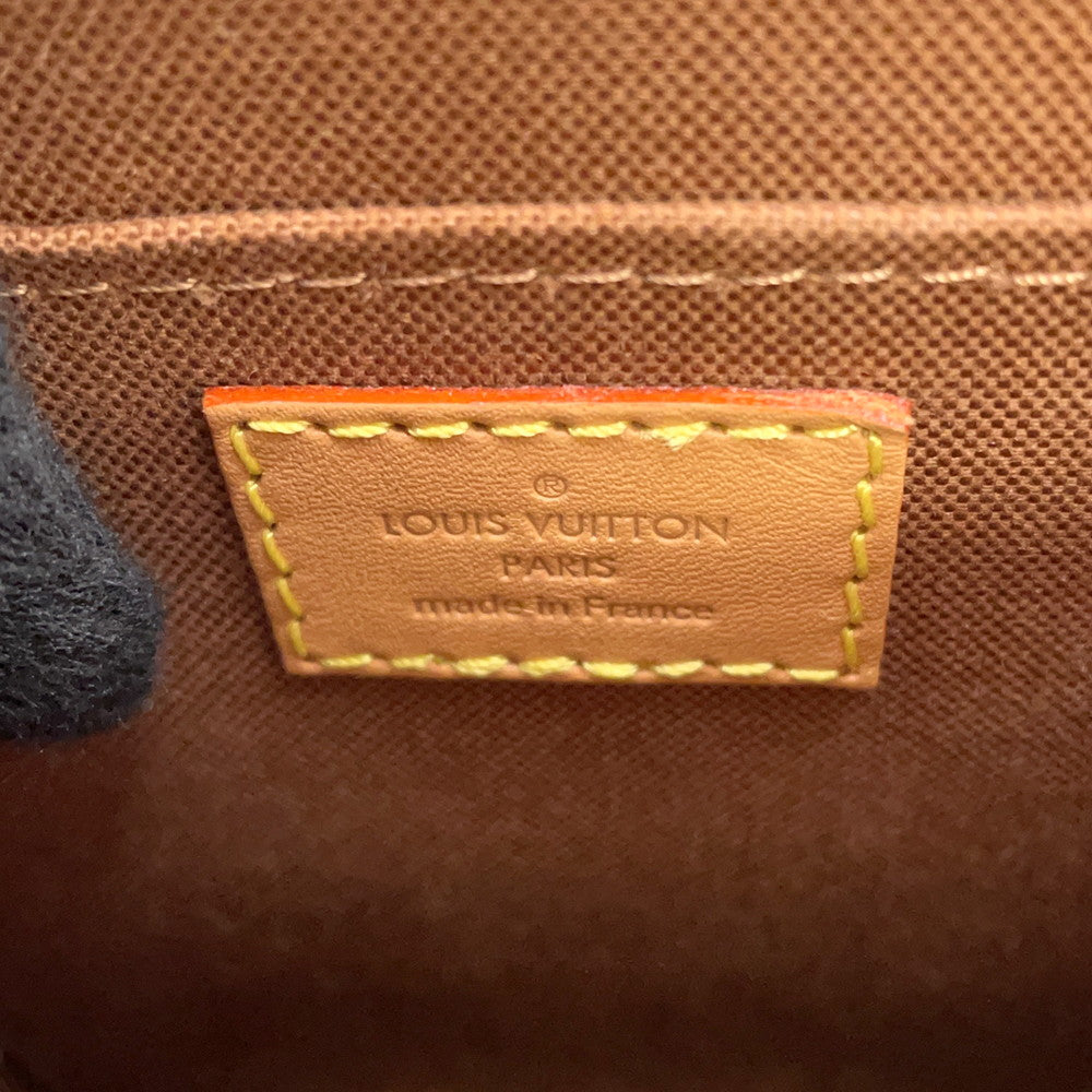 LOUIS VUITTON Petit Sac Plat BrownM69442 Monogram
