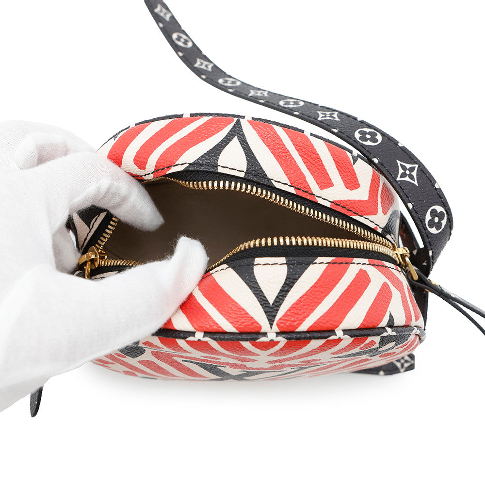 LOUIS VUITTON LV Crafty Boite Chapeau Soupour Claim RougeM45366 Monogram / Giant