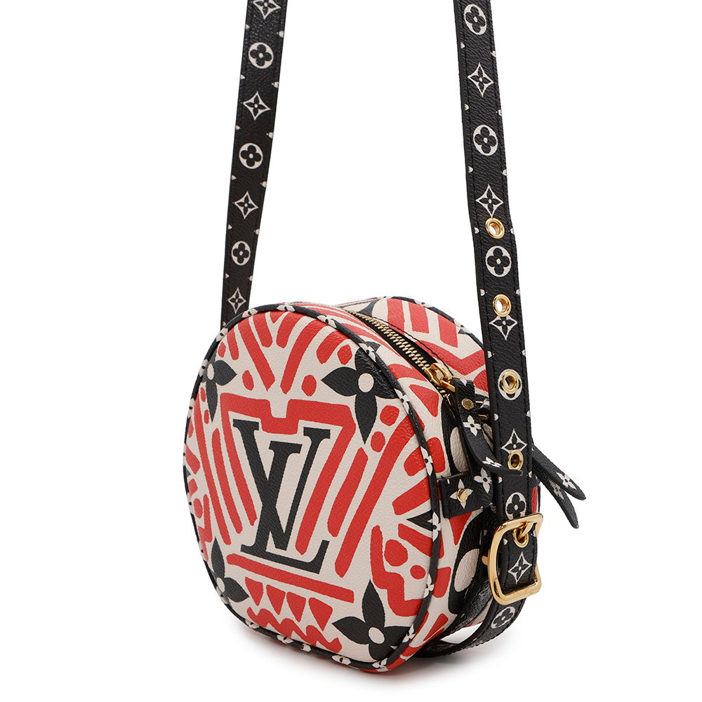 LOUIS VUITTON LV Crafty Boite Chapeau Soupour Claim RougeM45366 Monogram / Giant