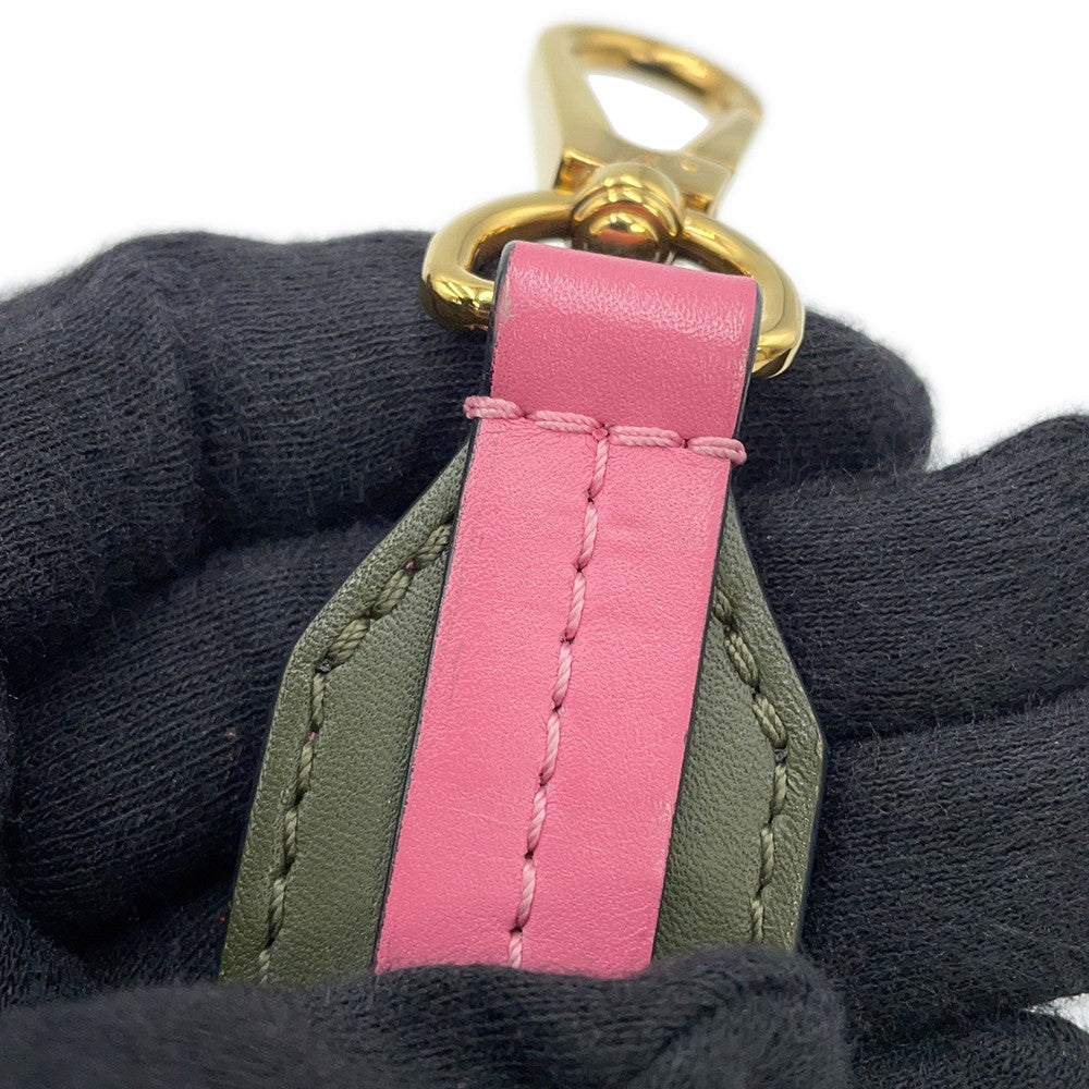 LOUIS VUITTON Tuileries Besace Khaki/PinkM43159 Monogram