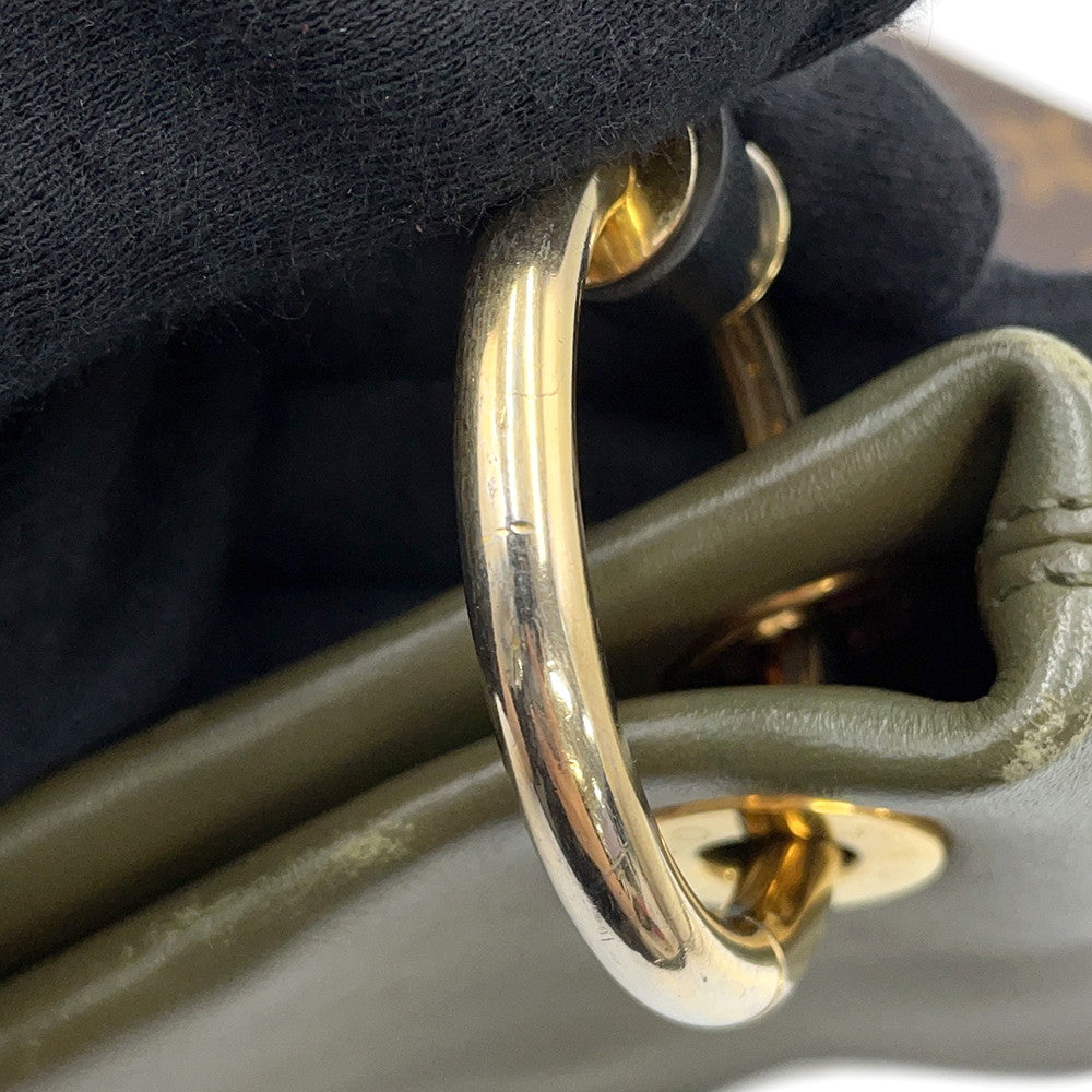 LOUIS VUITTON Tuileries Besace Khaki/PinkM43159 Monogram