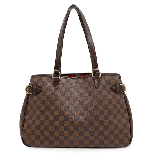 LOUIS VUITTON Batignolles Horizontal RedN48179 Damier Ebene Canvas