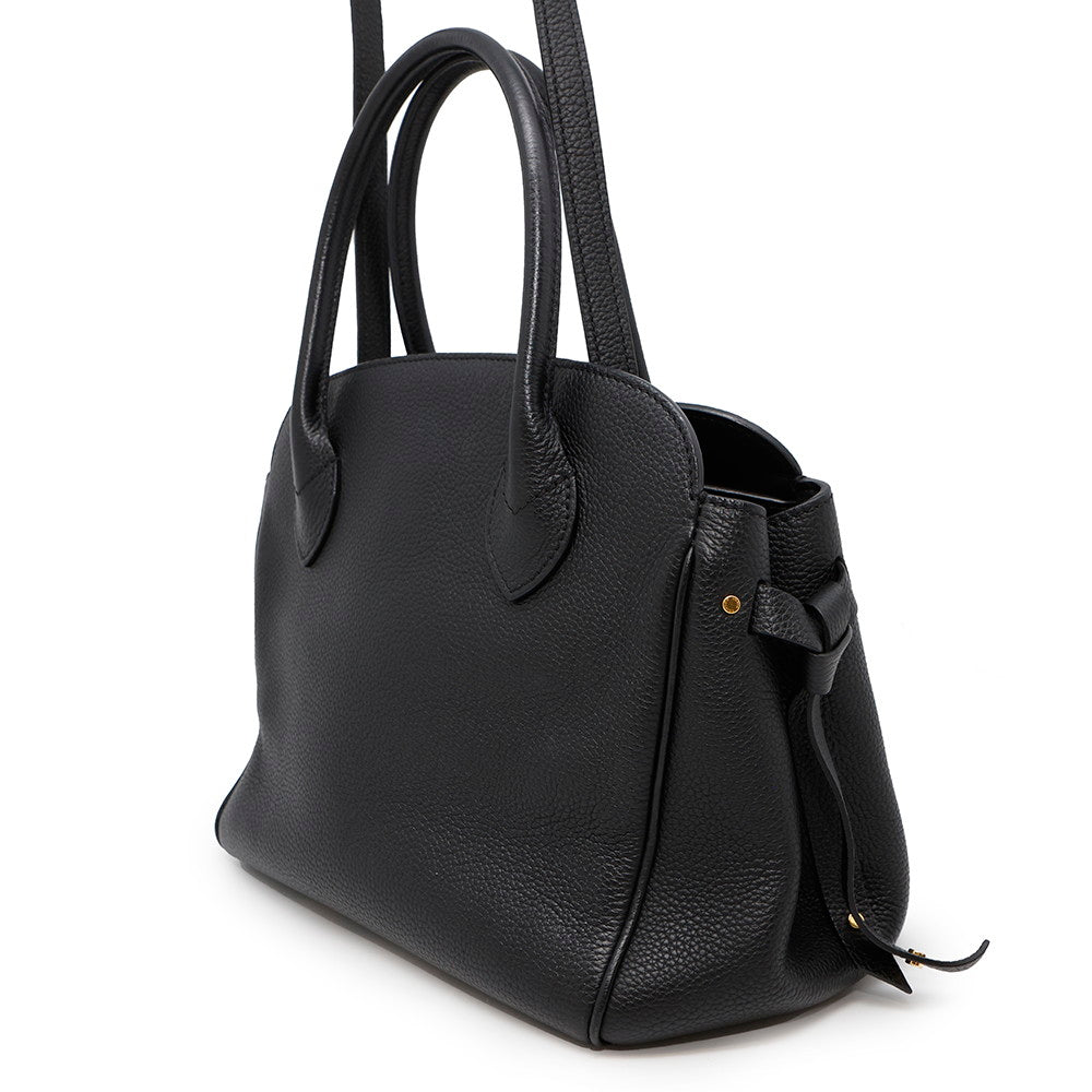 LOUIS VUITTON Milla NoirM54346 Calf Leather Size PM