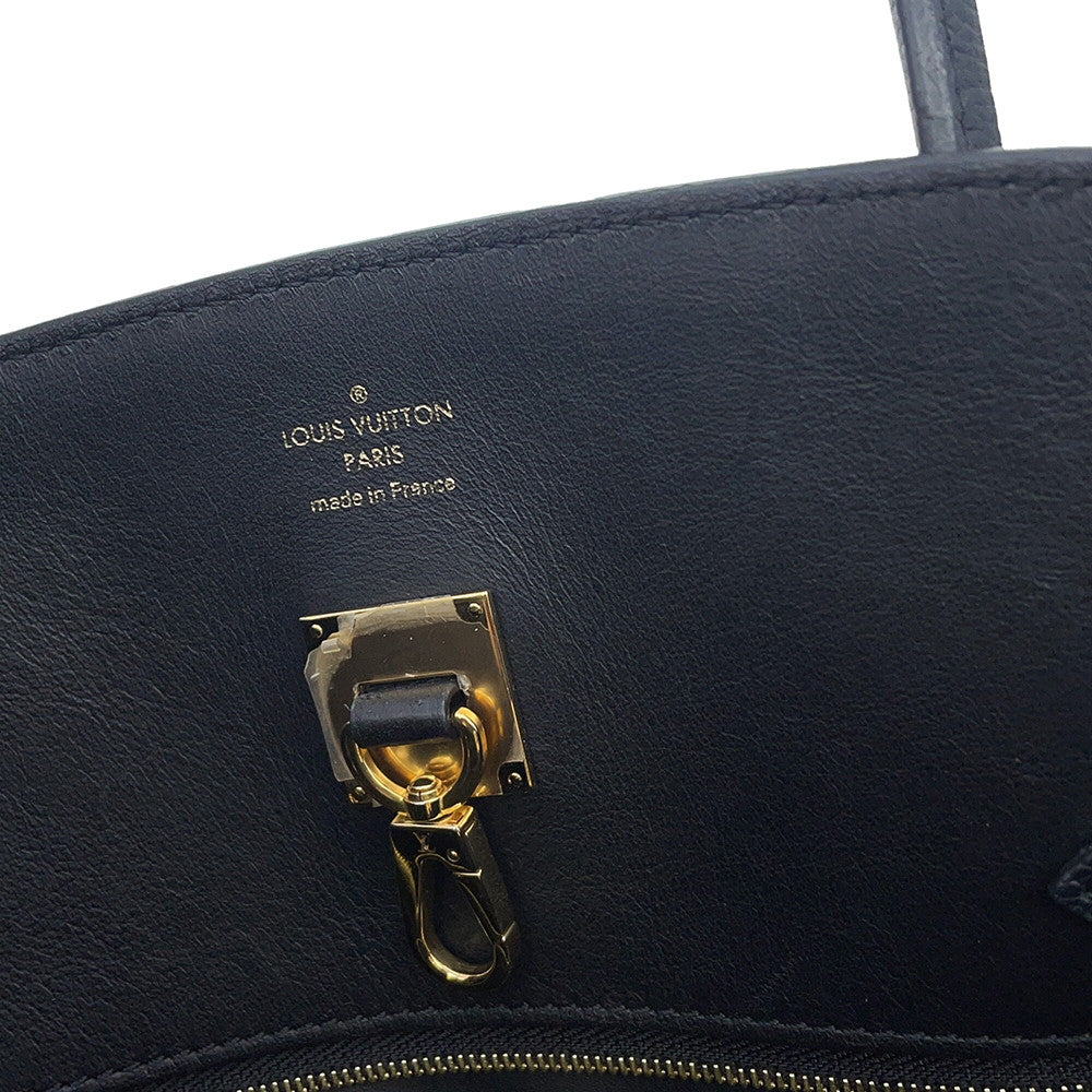 LOUIS VUITTON Milla NoirM54346 Calf Leather Size PM