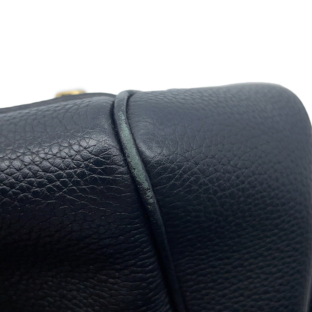 LOUIS VUITTON Milla NoirM54346 Calf Leather Size PM