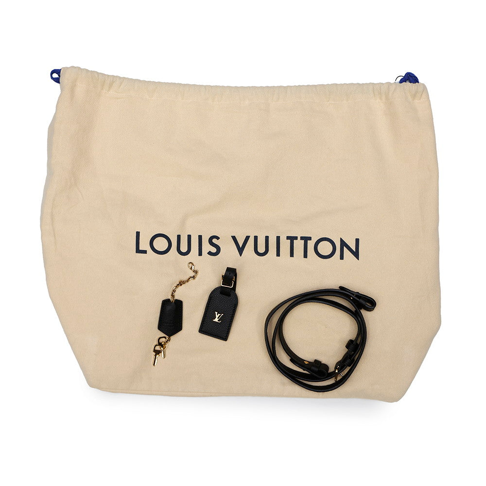 LOUIS VUITTON Milla NoirM54346 Calf Leather Size PM