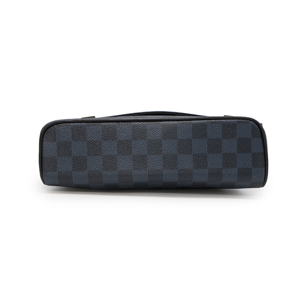 LOUIS VUITTON District NoirN50005 Damier Cobalt Canvas Size PM