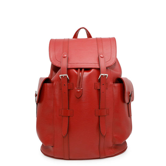 LOUIS VUITTON Christopher RedM58828 Epi Leather Size PM