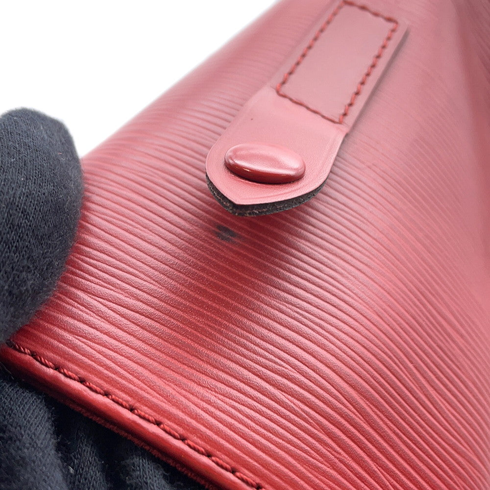 LOUIS VUITTON Christopher RedM58828 Epi Leather Size PM