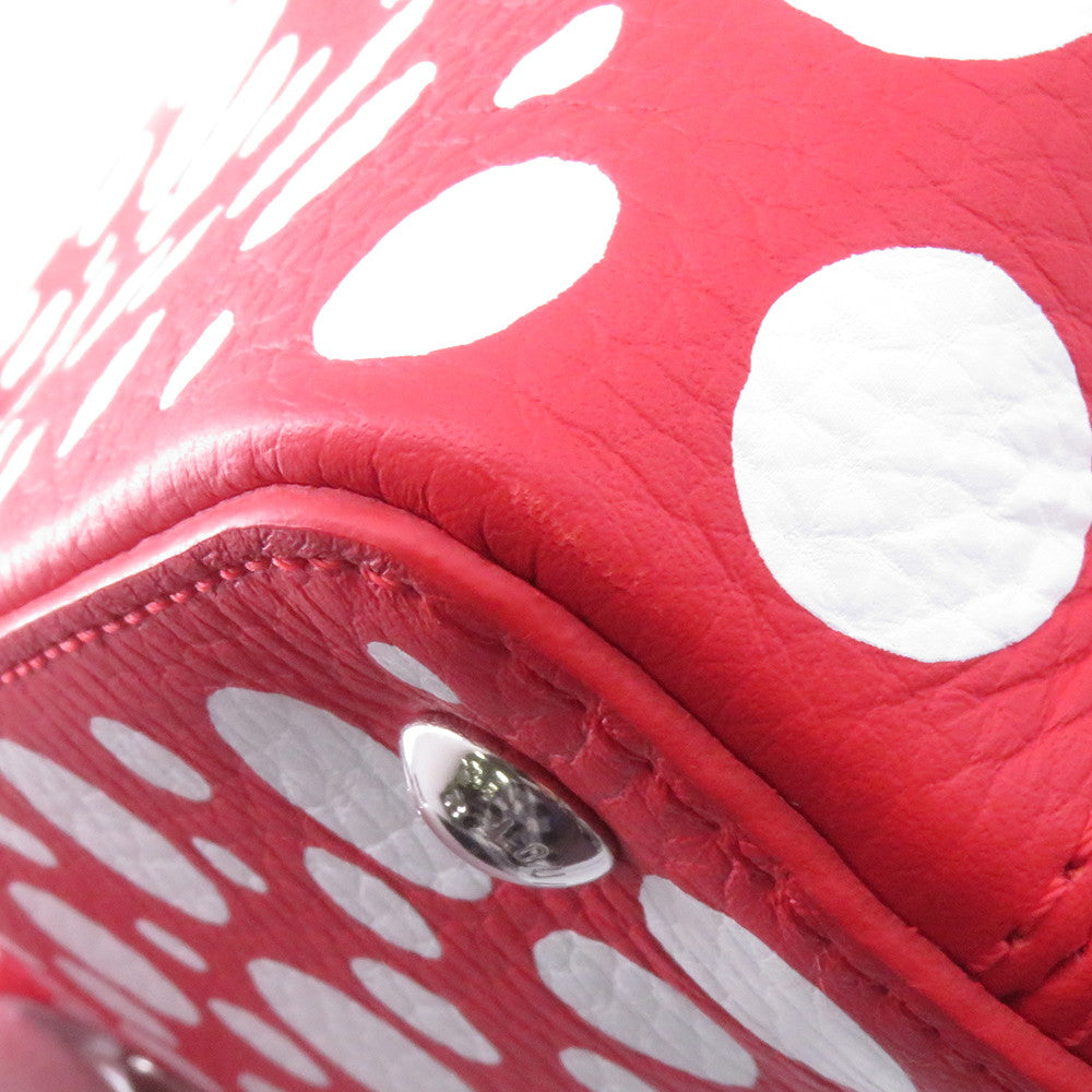 LOUIS VUITTON LV × YK Capucines RedM21692 Calf Leather Infinity Dot Size MINI