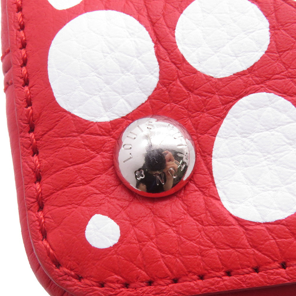 LOUIS VUITTON LV × YK Capucines RedM21692 Calf Leather Infinity Dot Size MINI