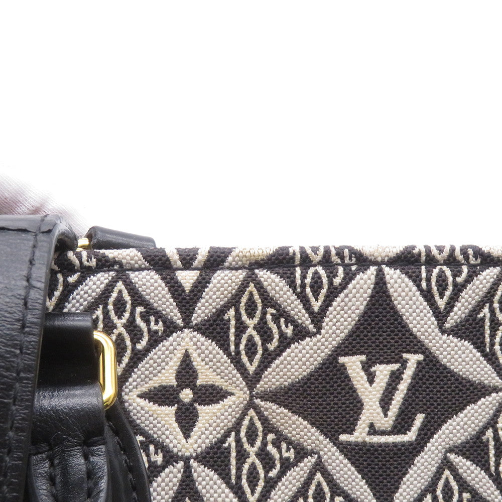 LOUIS VUITTON Onthego NoirM57207 Monogram / Jacquard SINCE1854 Size GM