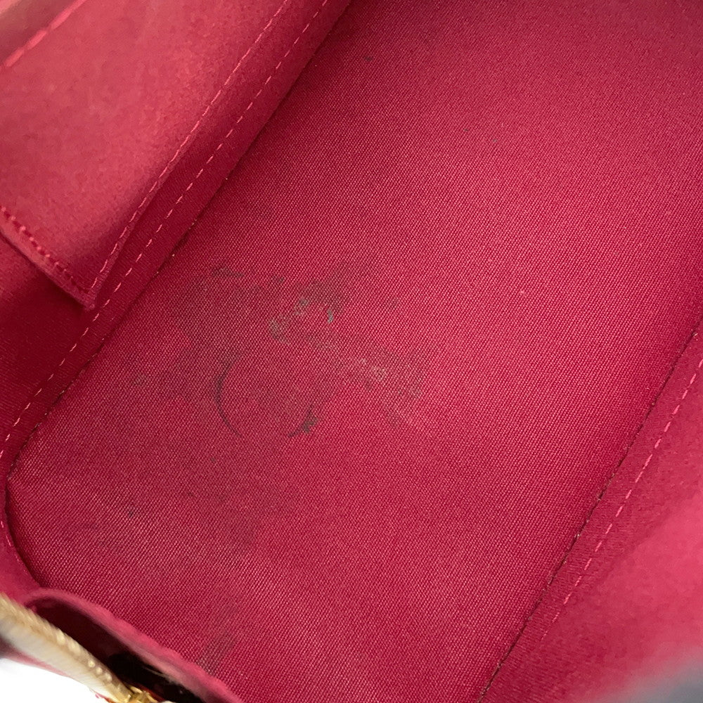 LOUIS VUITTON Alma Pomme D'amourM91606 Monogram Vernis Leather Size BB