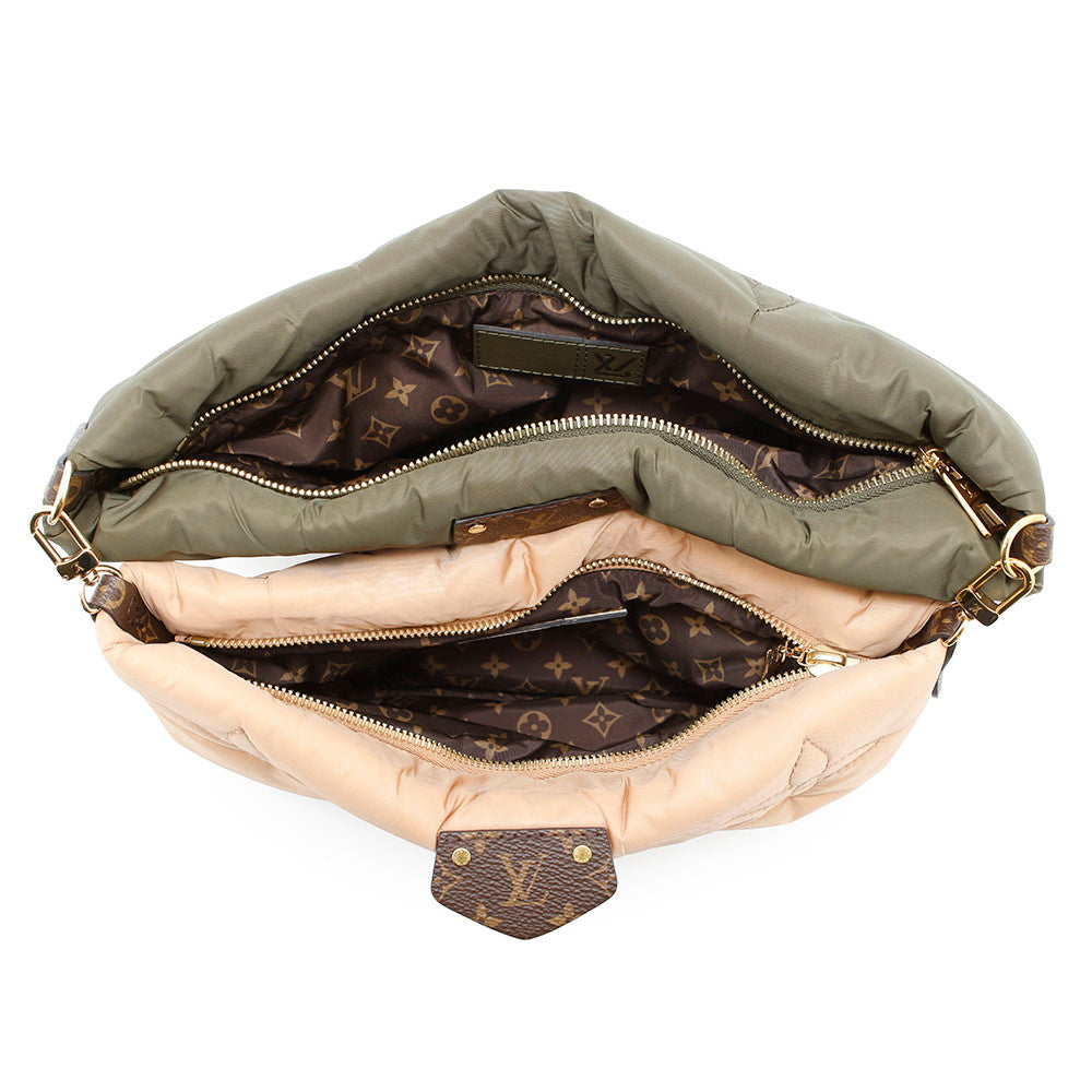 LOUIS VUITTON Maxi MultiPochetteAccessories Khaki/BeigeM58977 Monogram Recycled Nylon