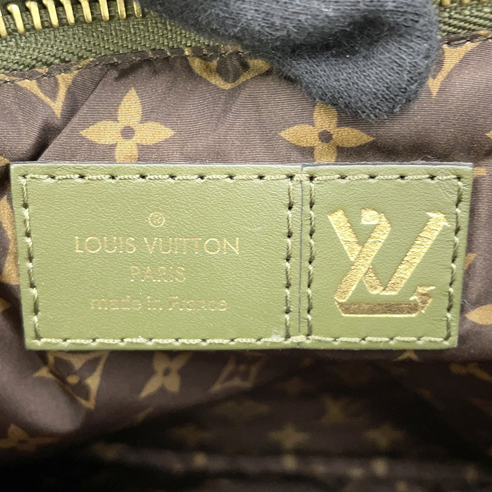 LOUIS VUITTON Maxi MultiPochetteAccessories Khaki/BeigeM58977 Monogram Recycled Nylon