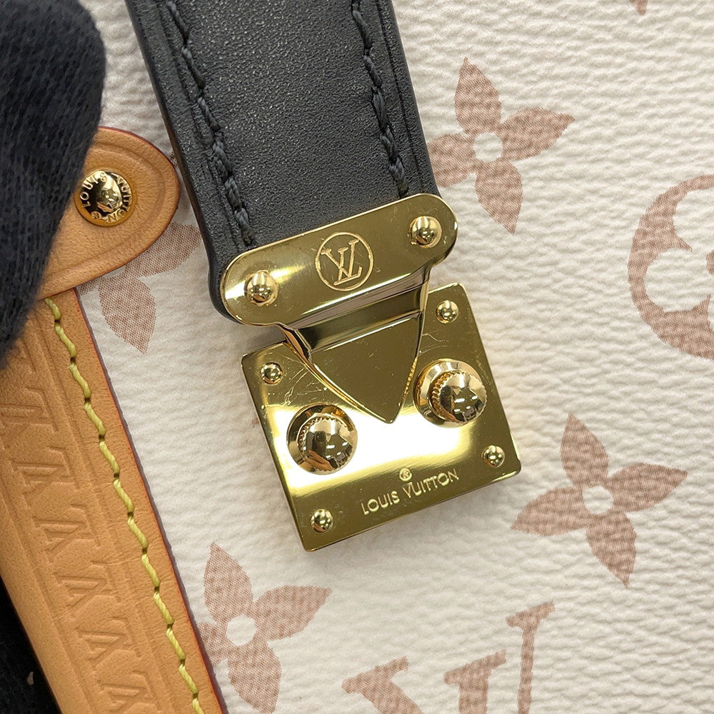 LOUIS VUITTON side trunk BeigeM46907 Monogram・Dune Size MM