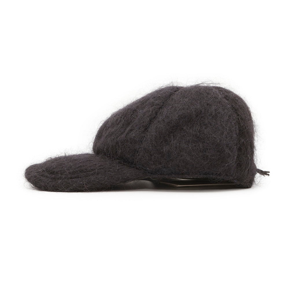 GUCCI Baseball cap Size M Black729349 Mohair 78% Wool 16% Nylon6%