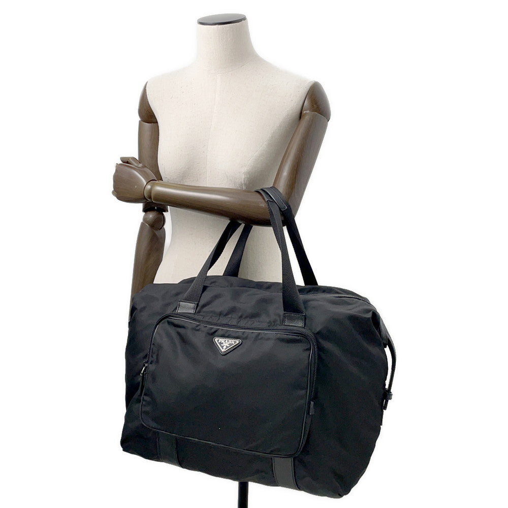 PRADA Handbag Black Nylon