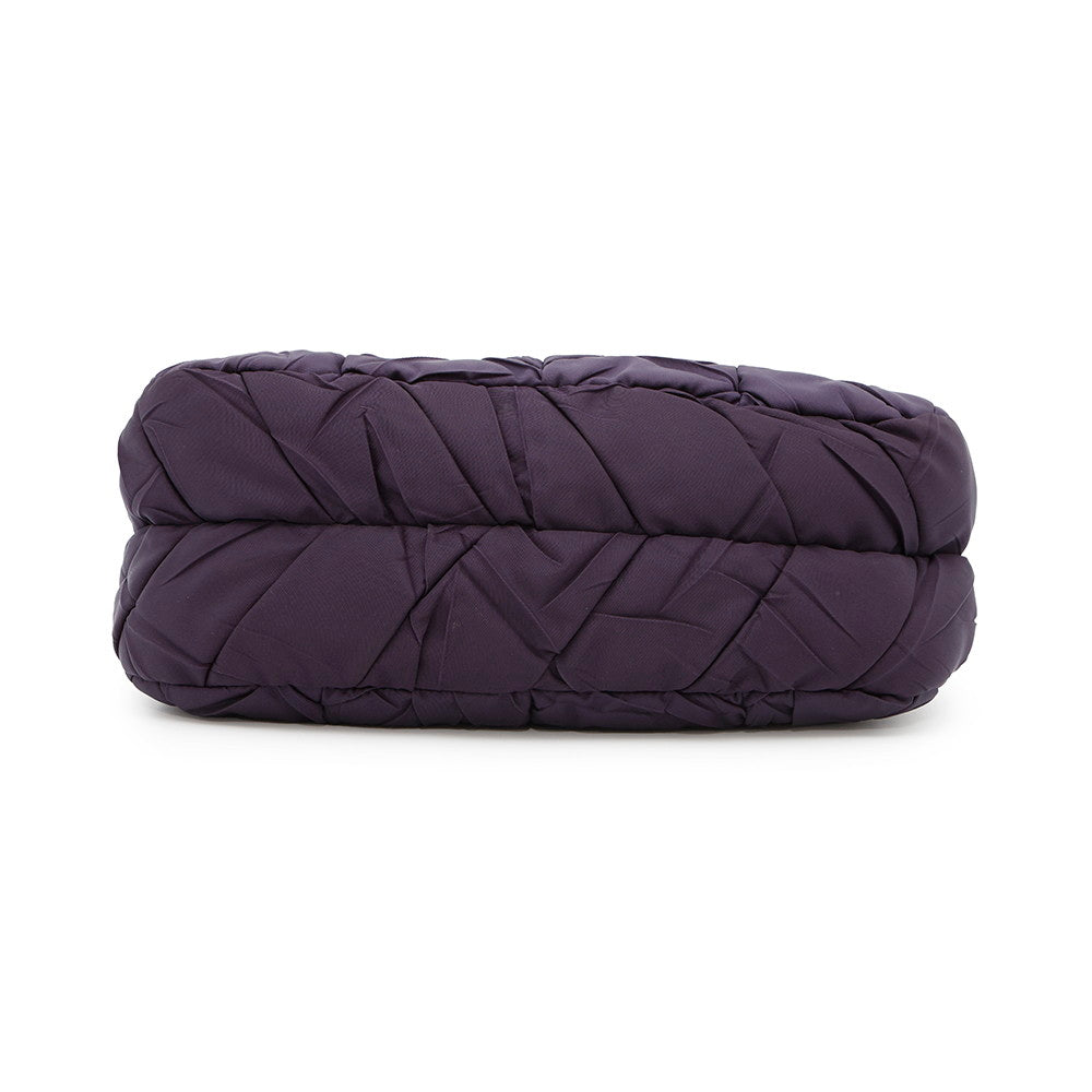 PRADA One Shoulder Bag PurpleBR3799 Nylon Leather