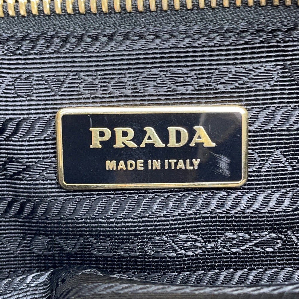 PRADA One Shoulder Bag PurpleBR3799 Nylon Leather