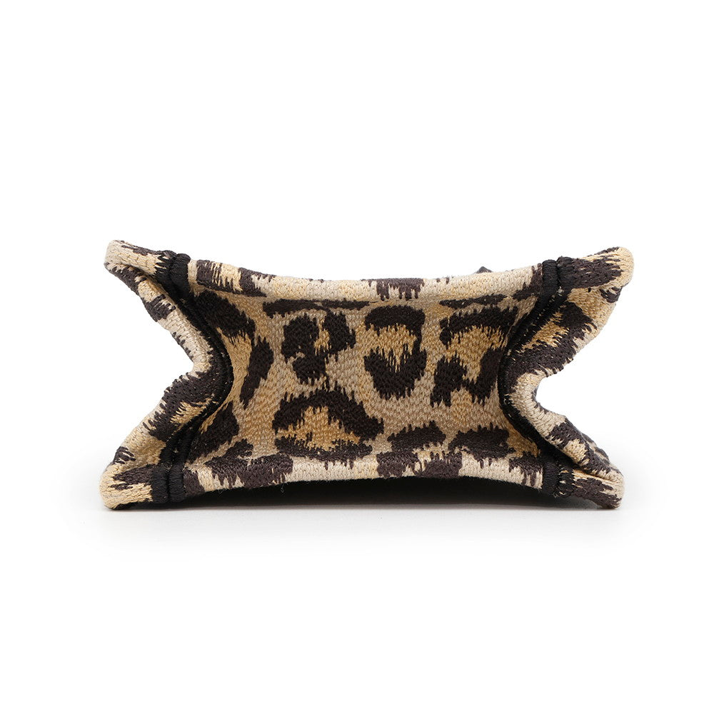 Dior Book Tote 2WAY Shoulder Bag Beige/BlackS5555CRHM Canvas Size Mini