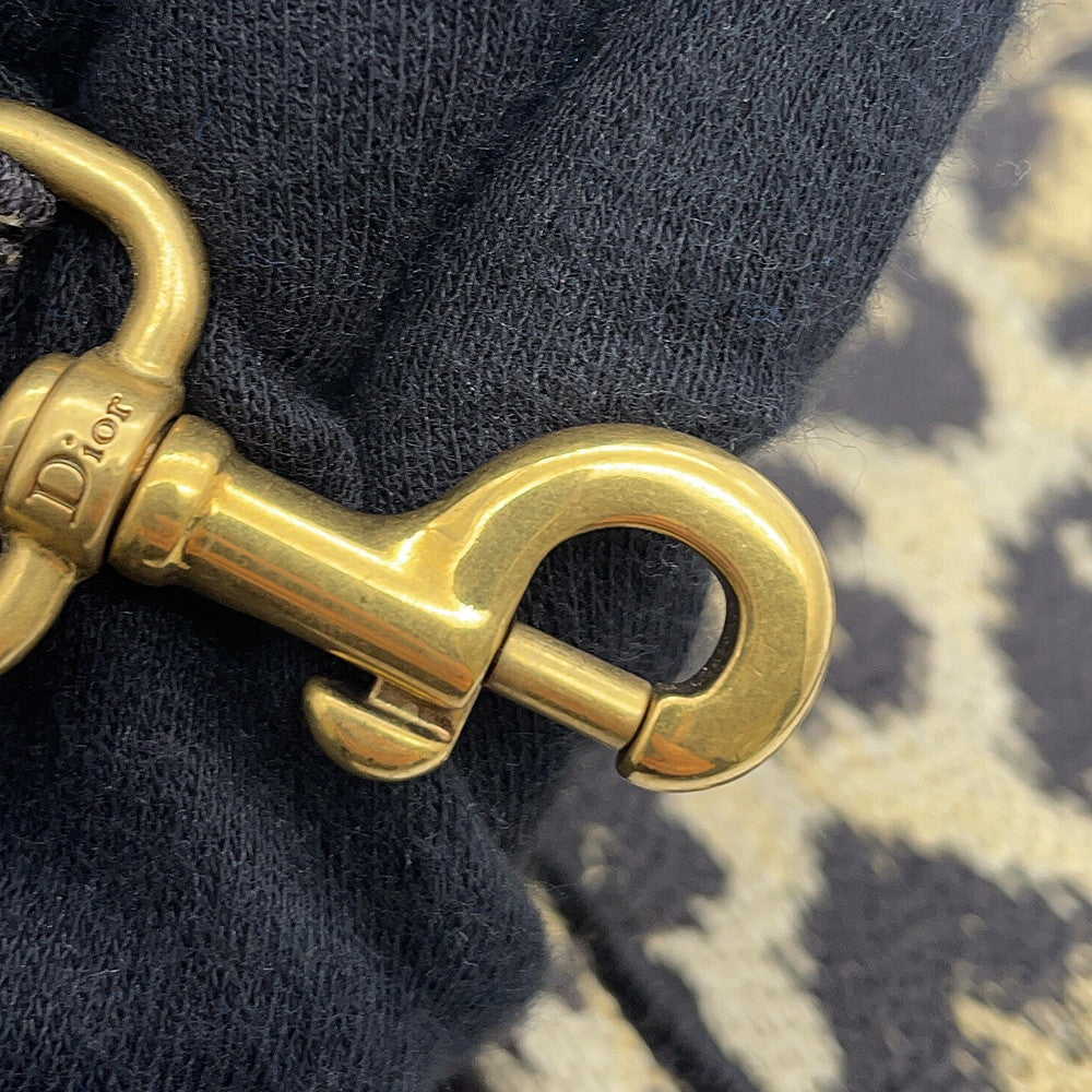 Dior Book Tote 2WAY Shoulder Bag Beige/BlackS5555CRHM Canvas Size Mini