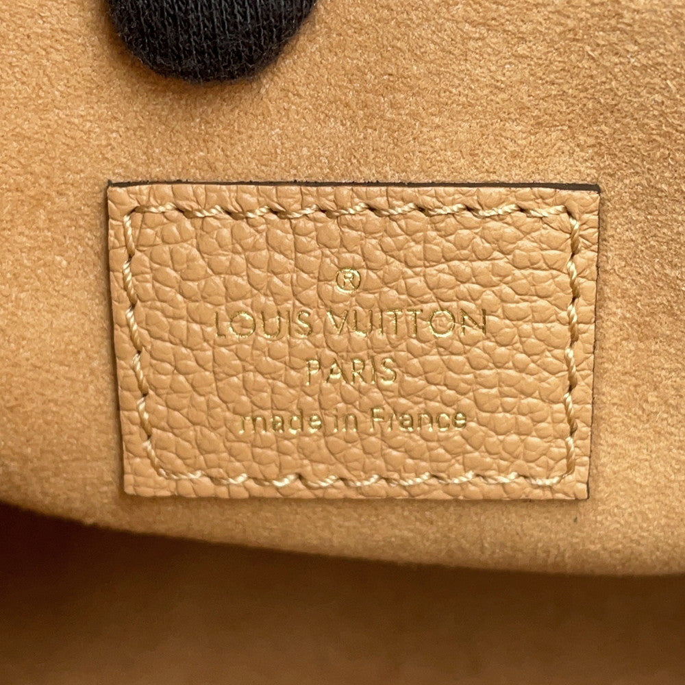 LOUIS VUITTON Onthego Arizona/ClaimM12513 Bicolor Monogram Empreinte Leather Size PM