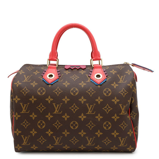 LOUIS VUITTON Totem Speedy FlamingoM41665 Monogram Size 30