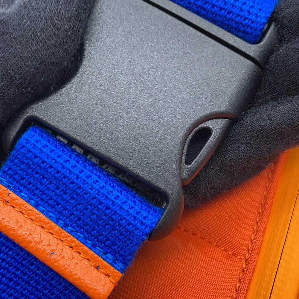 GUCCI GGNylon Belt Bag Purple/Blue/Orange752102 Nylon Rubber