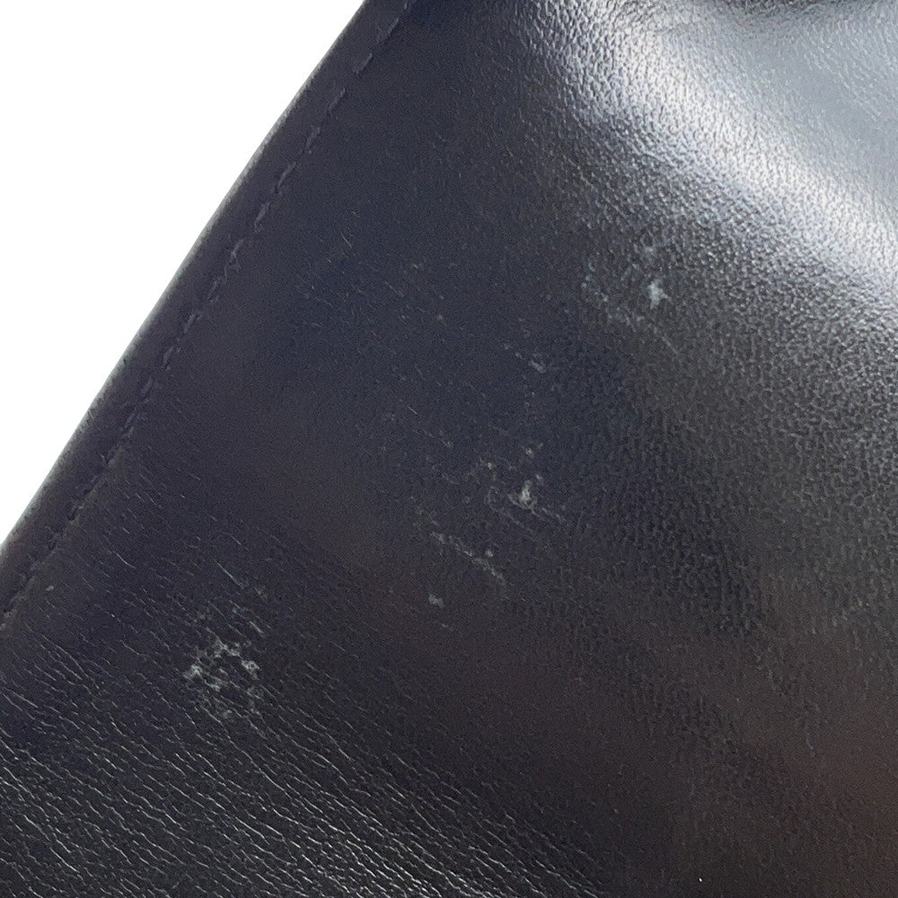 CHANEL Matelasse Push Lock ChainShoulder Bag Black Lambskin