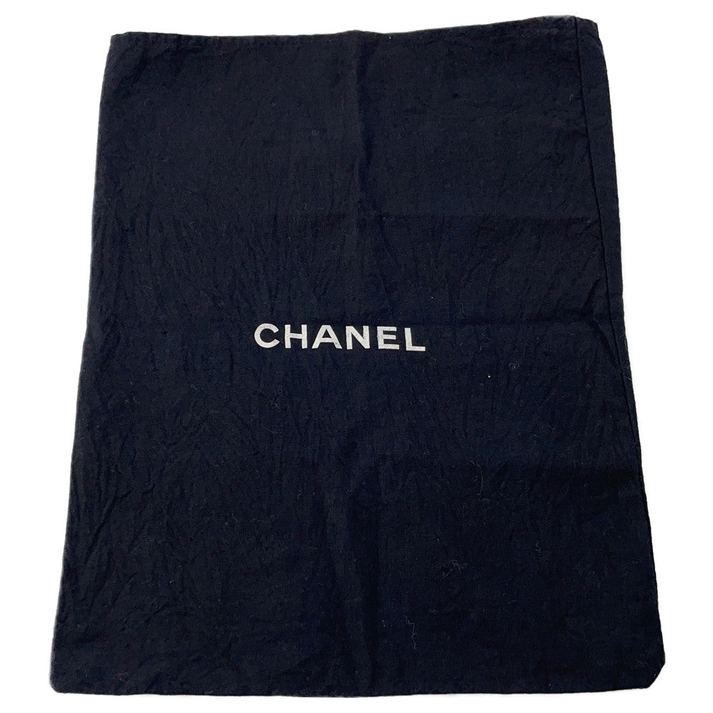 CHANEL Matelasse Push Lock ChainShoulder Bag Black Lambskin