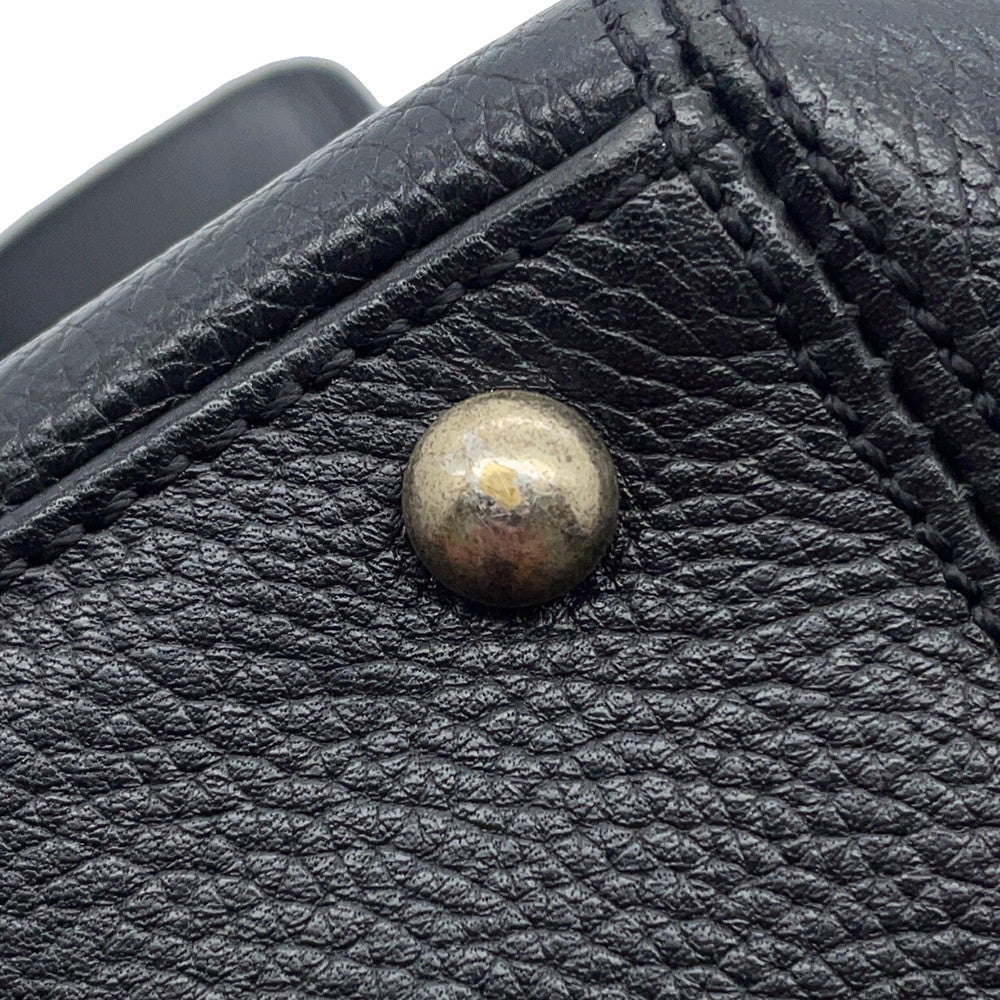 CHANEL Executive 2WAY Tote Black Leather