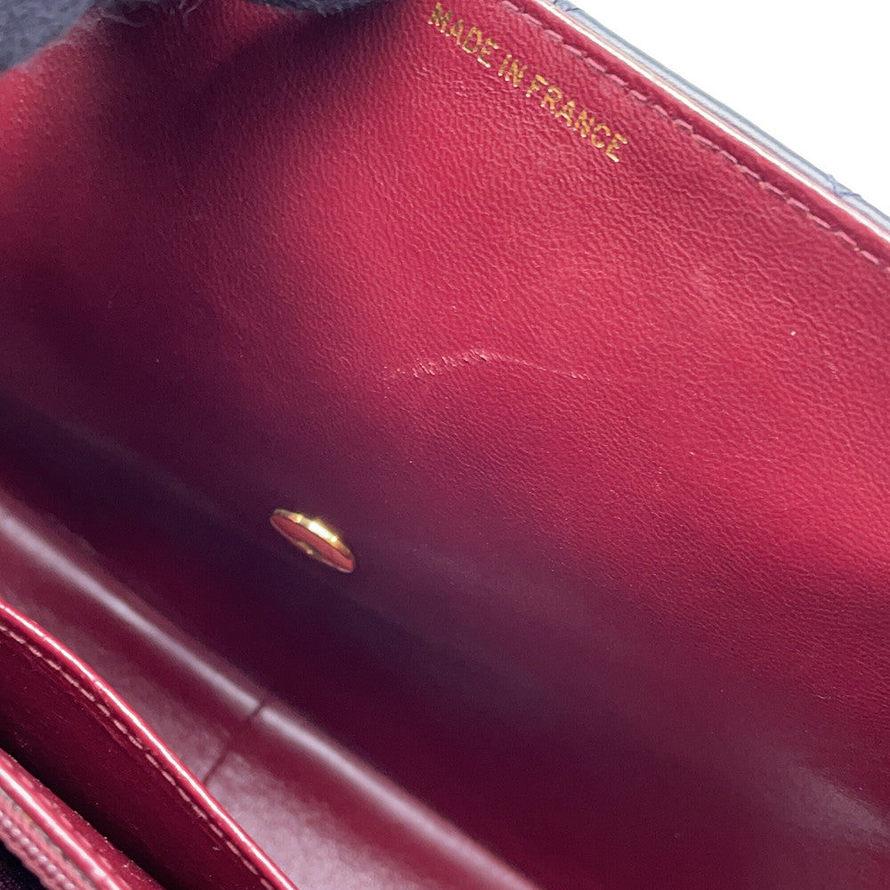 CHANEL Jumbo Matelasse ChainShoulder Bag BlackA01094 Lambskin Size 34