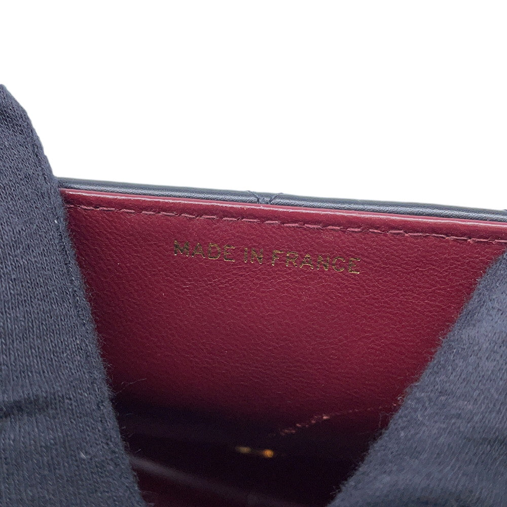 CHANEL Jumbo Matelasse ChainShoulder Bag BlackA01094 Lambskin Size 34