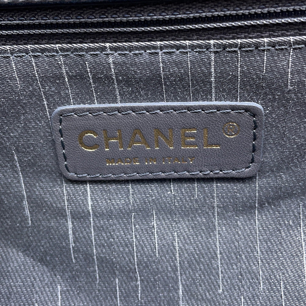 CHANEL Matelasse PearlCC Logo 4-chain ChainShoulder Bag BlackA39011 Lambskin